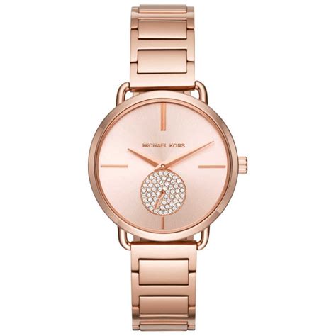 michael kors lady gold rose heart shaped watch|mk rose gold watch sale.